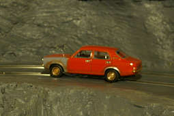 Slotcars66 Morris Marina 1/43rd Scale Vanguard diecast model red 